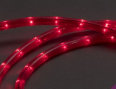 LED-СDL-2W-100M-220V-3,33СМ-R красный,13мм, КРАТНОСТЬ РЕЗКИ 2М(цветная оплетка)
