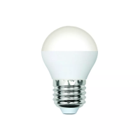 LED-G45-6W/4000K/E27/FR/SLS Лампа светодиодная. Форма "шар", матовая. Белый свет (4000K). ТМ Volpe