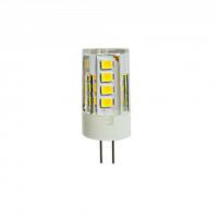 LED-JC-220/3W/4000K/G4/CL GLZ09TR Лампа светодиодная, прозрачная. Белый свет (4000К). Картон. ТМ Uniel.