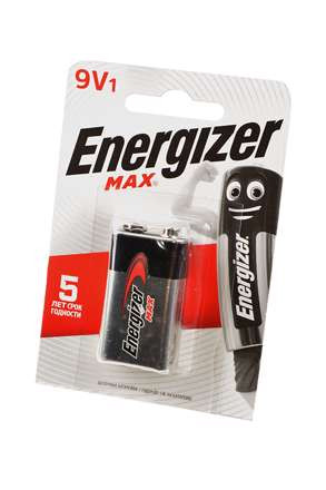 Изображение Батарея Energizer MAX 6LR61 BL1 арт.13052 (12 шт.)  интернет магазин Иватек ivatec.ru