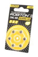 Элемент питания ROBITON HEARING AID R-ZA10-BL6 10 PR70 DA230 V10 BL6 арт.16911 (6 шт.)