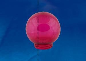 UFP-P150A RED Рассеиватель призматический (с насечками) в форме шара для садово-парковых светильников. Диаметр - 150мм. Тип соединения с крепежным эле