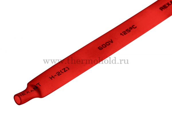 Термоусаживаемая трубка REXANT 8,0/4,0 мм, красная, упаковка 50 шт. по 1 м