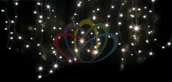 Гирлянда новогодняя  "Дюраплей LED"  12м  120 LED   Тепло-Белая  Neon-Night