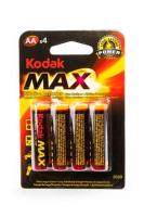 Элемент питания Kodak MAX Super Alkaline LR6 BL4