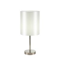 SLE107304-01 Прикроватная лампа Никель/Белый E14 1*40W