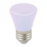 LED-D45-1W/RGB/E27/FR/С BELL Лампа декоративная светодиодная. Форма "Колокольчик", матовая. Цвет RGB. Картон. ТМ Volpe.