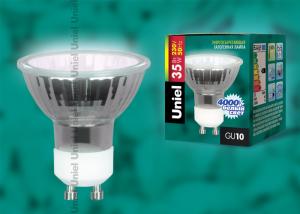 JCDR-X35/4000/GU10 Лампа галогенная супер-белая Картонная упаковка