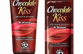 SolBianca Крем Chocolate Kiss с маслом какао, маслом Ши и бронзаторами   15 мл, 1 шт/упк , арт.600-282