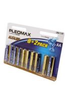 Элемент питания PLEOMAX LR6-8+2 BL10 арт.10440