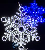 Светодиодная снежинка, 220 В, постоянное свечение RL-SFDL70-WW теплый белый