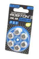 Элемент питания ROBITON HEARING AID R-ZA675-BL6 675 PR44 DA675 V675A BL6 арт.16914 (6 шт.)
