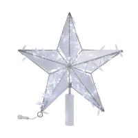Светодиодная фигура Звезда 50 см, 80 светодиодов, с трубой и подвесом, цвет свечения белый NEON-NIGHT