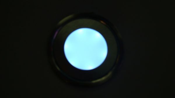 Светильник SC-B101B круглый LED floor light  корпус из нержавеющей стали, 58хH9мм, холодный белый (FS-SC-B101B -2)
