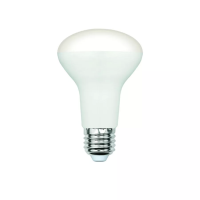 LED-R63-9W/3000K/E27/FR/SLS Лампа светодиодная. Форма ?Рефлектор?, матовая. Теплый белый свет (3000K). ТМ Volpe