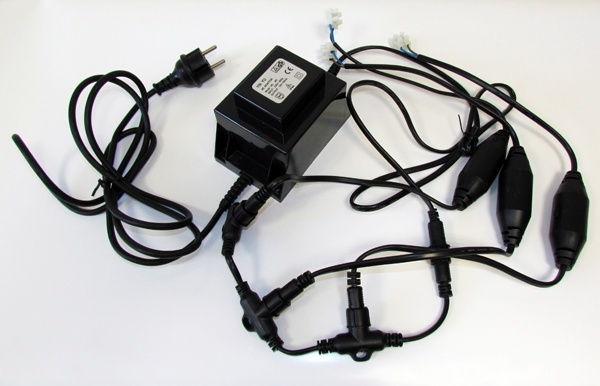 Трансформатор для светодиодного клип-лайта, 240V/12V, 150W, IP-44, 3кг 13смх, 13смх9смх6,5см J83 (FS-00001483)