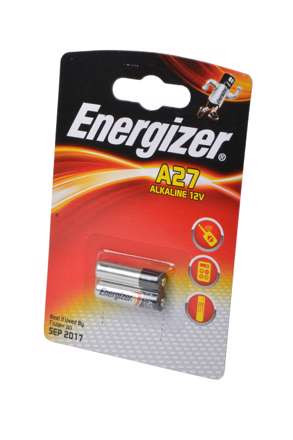 Изображение Батарея Energizer Alkaline A27 BL2 арт.13149 (2 шт.)  интернет магазин Иватек ivatec.ru