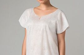 Рубашка без рукавов Спанлейс Белый XL, 25 шт/упк Стандарт, арт.01-013