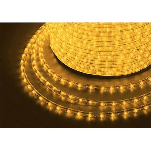 Дюралайт светодиодный, свечение с динамикой, 11*18 мм   жёлтый  (модуль 3м)    Neon-Night
