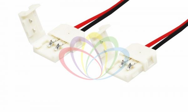 Коннектор соединительный для одноцветных светодиодных лент шириной 8 мм(10 шт./упак)