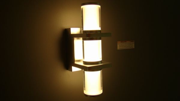 Светодиодный светильник накладной, матовый, холодный белый оттенок, 3*1.5W (FS-PMM-sand WW)