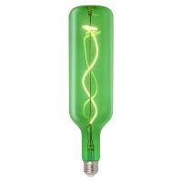 LED-SF21-5W/SOHO/E27/CW GREEN GLS77GR Лампа светодиодная SOHO. Зелёная колба. Спиральный филамент. Картон. ТМ Uniel