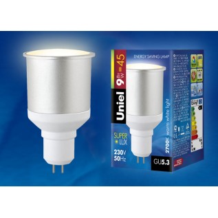 ESL-JCDR FR-9/2700/GU5.3/A Лампа энергосберегающая. Картонная упаковка