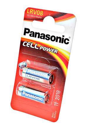 Изображение Батарея Panasonic Cell Power LRV08L/2BE LRV08 23A BL2 арт.13894 (2 шт.)  интернет магазин Иватек ivatec.ru