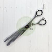 Ножницы GRODO Silk Slice филировочные с большим черным винтом 7" 50T (типа Prime)