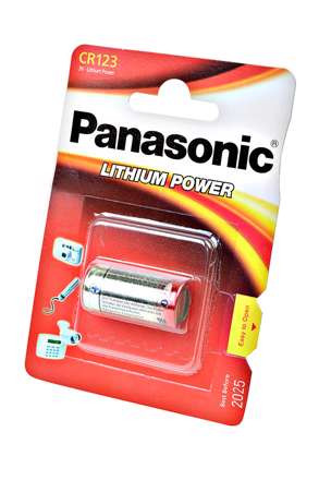 Изображение Элемент питания Panasonic Lithium Power CR-123AL/1BP 123A BL1 арт.13892 (1 шт.)  интернет магазин Иватек ivatec.ru