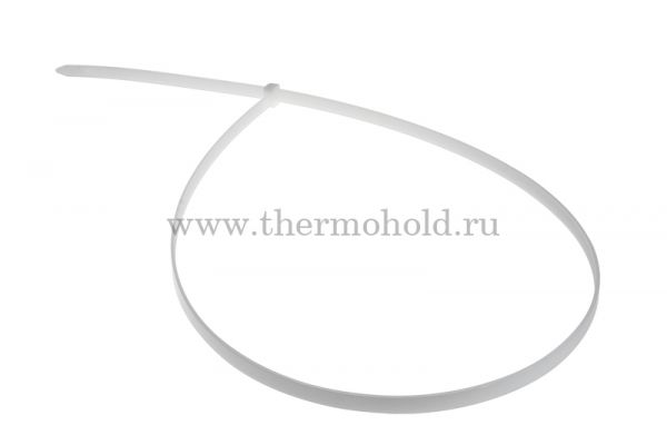Хомут-стяжка кабельная нейлоновая REXANT 700 x9,0мм, белая, упаковка 100 шт.