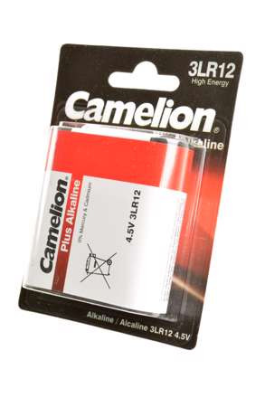 Изображение Батарея Camelion Plus Alkaline 3LR12-BP1 3LR12 BL1 арт.13106 (1 шт.)  интернет магазин Иватек ivatec.ru