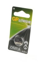 Элемент питания GP Lithium GPCR2016-7CR1 Japan CR2016 BL1 арт.17482