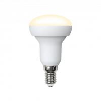 LED-R50-7W/WW/E14/FR/NR Лампа светодиодная. Форма "Рефлектор", матовая. Серия Norma. Теплый белый свет (3000K). Картон. ТМ Volpe