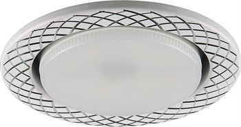 Светильник точечный "Tablet Metal", DL388 11W 230V  GX53, "круг",  без лампы, белый