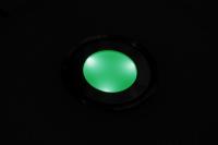 SC-B101B  Green  круглый LED floor light  корпус из нержавеющей стали, зеленый свет, 58*H9mm, 0.5W, DC12V, IP67, кабель 1м с "папа" разъемом, 100шт/ко