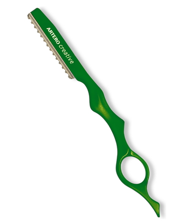Нож для филировки, темно-зеленый Artero Styling Razor Dark Green (арт. N344)