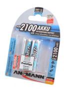 Аккумулятор  ANSMANN 5030992-RU AA 2100мАч maxE BL2, арт. 16229 (2 шт.)