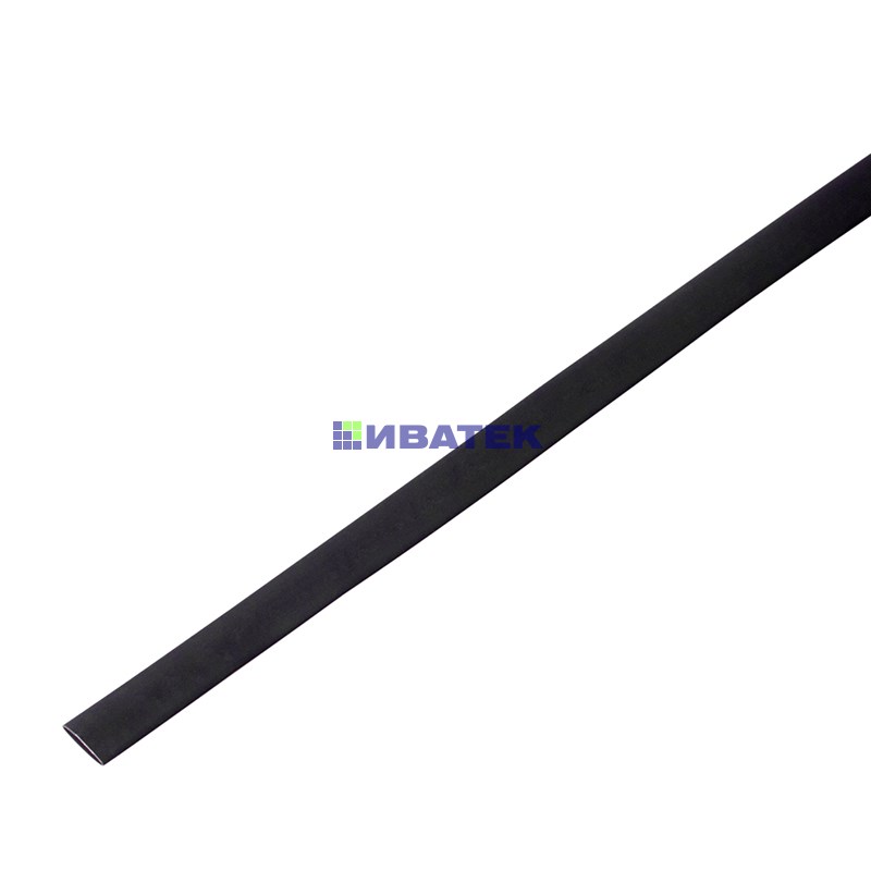 Изображение Термоусадочная трубка 10/5,0 мм, черная, упаковка 50 шт. по 1 м PROconnect  интернет магазин Иватек ivatec.ru