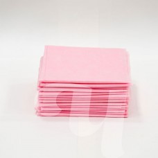 Простыня люкс Спанбонд Розовый 200х140 см, 50 шт/упк Стандарт, арт.01-504