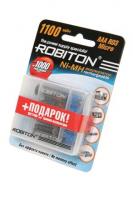 Аккумулятор ROBITON 1100MHAAA-4/box BL4