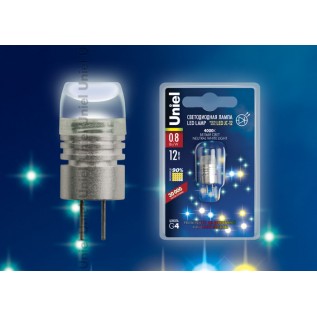 LED-JC-12/0,8W/NW/G4 40lm Лампа светодиодная. Упаковка блистер