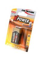 Батарея ANSMANN X-POWER 5015643 6LR61 BL1 арт.09266 (1 шт.)