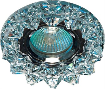 Светильник точечный "Basic Crystal", CD2542 MR16 50W G5,3 прозрачный,хром