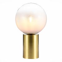 SL1190.204.01 Настольная лампа ST-Luce Золотистый/Прозрачно-белый E27 1*60W