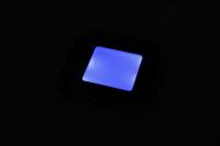 SC-B102B Blue  квадратный LED floor light  корпус из нержавеющей стали, синий свет, L58*W58*H9mm, 0.6W, DC12V, IP67, кабель 1м с "папа" разъемом, 100ш