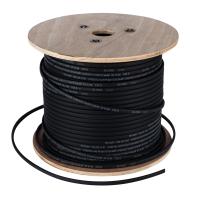 Саморегулируемый греющий кабель, экранированный, 24КНС 2ЛТГ-ЭЛ 65/85, UV (24 Вт/1 м), 200 м REXANT