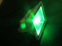 TGC-30-FT-NA-G LED прожектор зеленый ,1LED-30W размер 225х185х108мм.