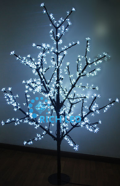 Светодиодное дерево Сакура 1,8х0,9м, белый, 672LED, 24В, фиксинг, IP65 (RL-TRC24-180*90-672-W)