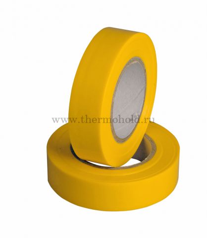Изолента 19 мм х 25 м, желтая (упак. 5 роликов) REXANT